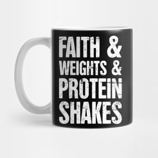 Protein - Gift For Christian Workout Gym Fans Mug